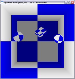 3D-esimerkkiohjelma