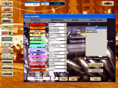 Autoa virittelemässä.