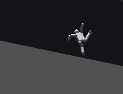 Uskalias venäläinen akrobaatti tanssii ripaskaa talon katolla.