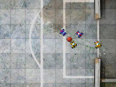 Tiukkaa taistelua maalin edustalla.